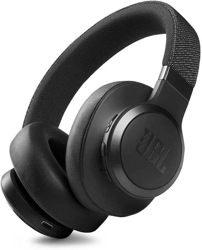 JBL Live 660NC Wireless Over Ear Noise Cancelling Headphones, Powerful JBL Signature Sound, ANC + Ambient Aware